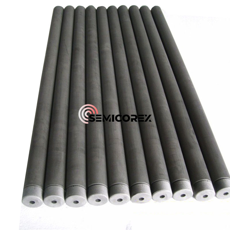 Graphite virga calefaciente