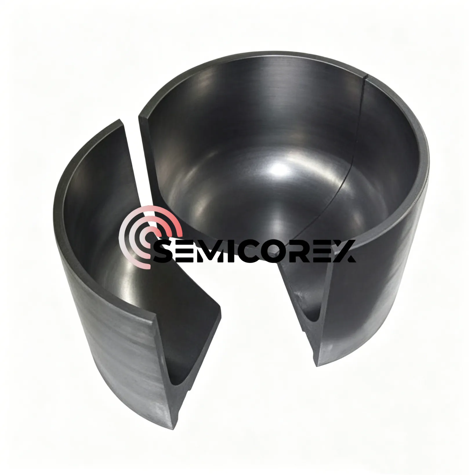 Three-Pice Graphite Crucibles